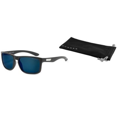 GUNNAR kancelářske/herní brýle  INTERCEPT ONYX sluneční skla BLF 90 NATURAL focus