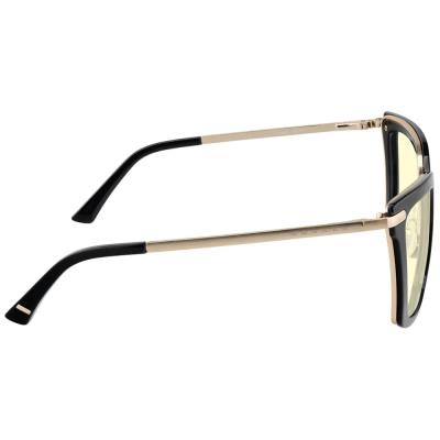 GUNNAR kancelářske/herní brýle  KAIA ONYX jantarová skla  BLF 65 GUNNAR focus