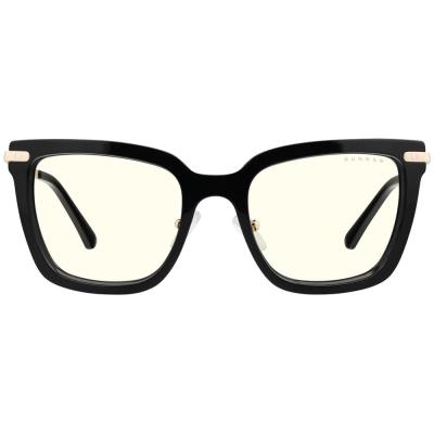 GUNNAR kancelářske/herní brýle  KAIA ONYX čirá skla BLF 35 GUNNAR focus