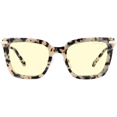 GUNNAR kancelářske/herní brýle  KAIA CREAM MARBLE jantarová skla BLF 65 GUNNAR focus
