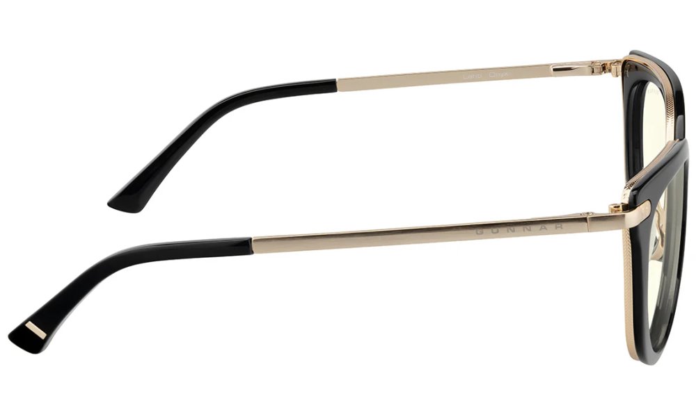 GUNNAR kancelářske/herní brýle  LAHTI ONYX čirá skla BLF 35 GUNNAR focus