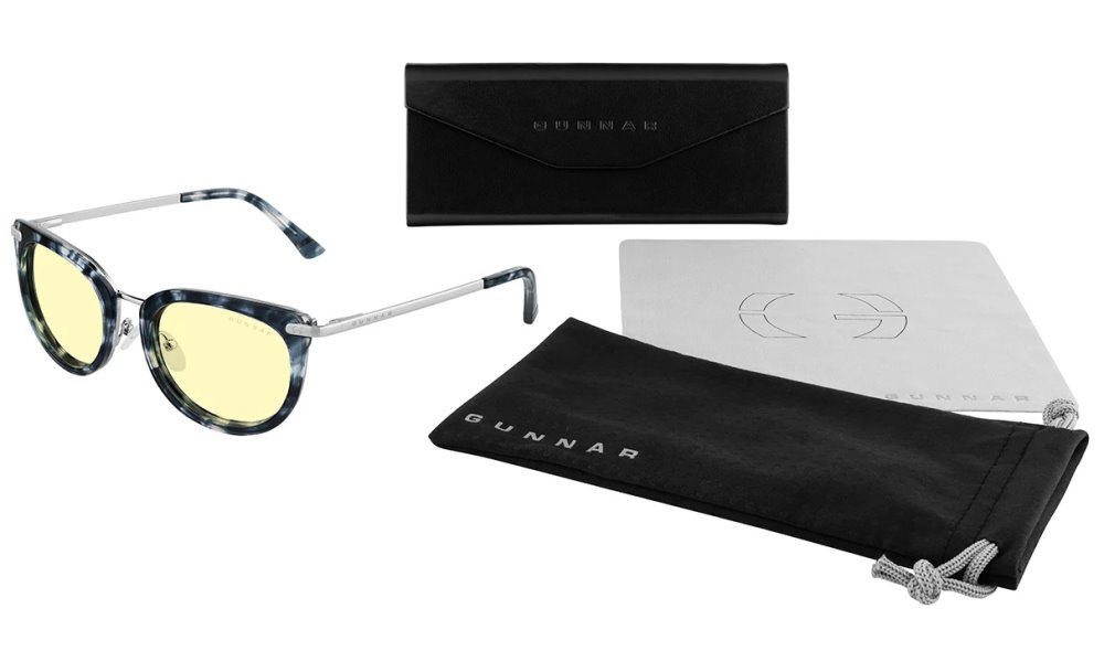 GUNNAR kancelářske/herní brýle  LAHTI POSEIDON jantarová skla BLF 65 GUNNAR focus