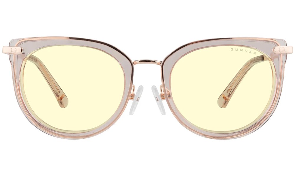 GUNNAR kancelářske/herní brýle  LAHTI ROSE CRYSTAL jantarová skla  BLF 65 GUNNAR focus