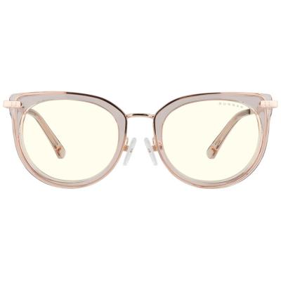 GUNNAR kancelářske/herní brýle  LAHTI ROSE CRYSTAL čirá skla BLF 35 GUNNAR focus