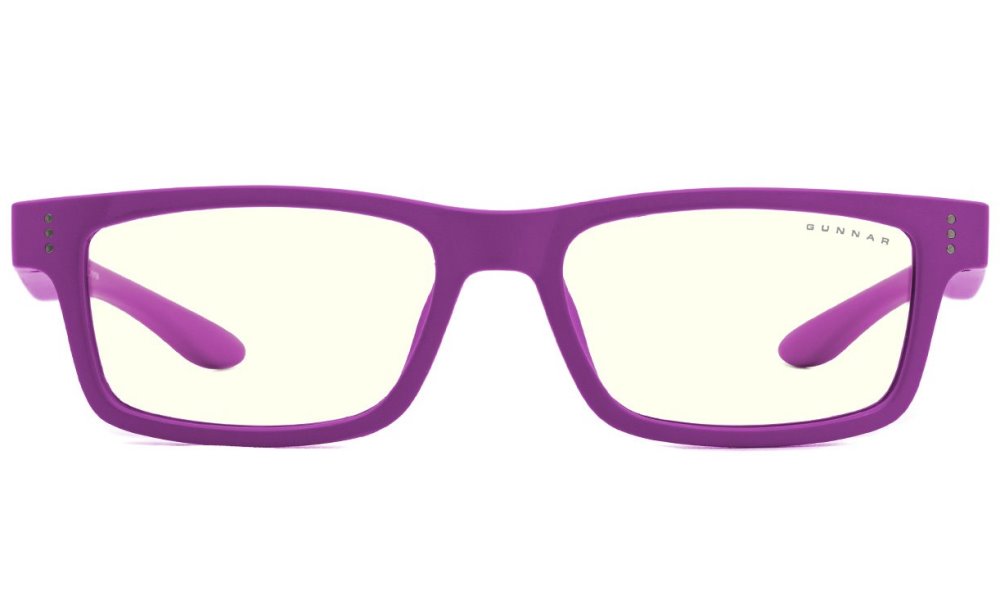 GUNNAR kancelářske/herní brýle  CRUZ KIDS SMALL (4-8) MAGENTA čirá skla BLF 35 NATURAL focus