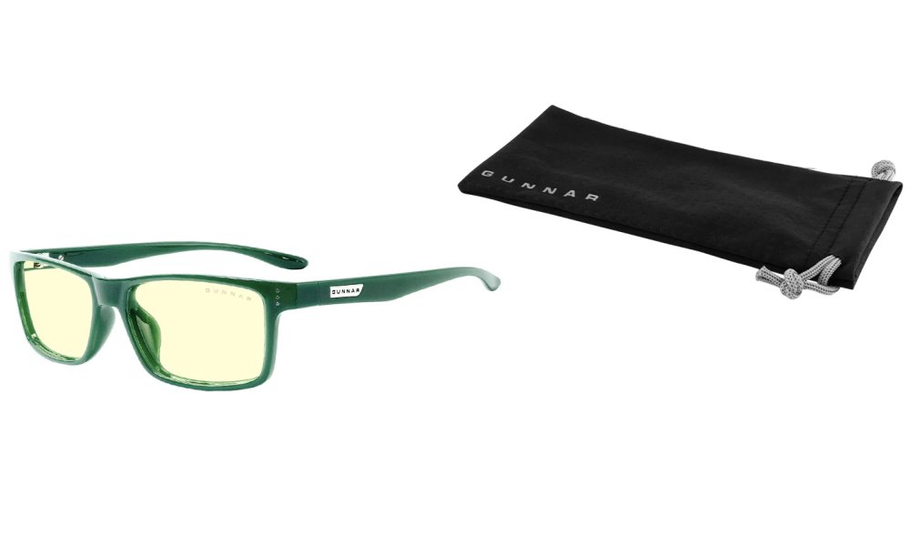 GUNNAR kancelářske/herní brýle  VERTEX MOSS jantarová skla BLF 65 GUNNAR focus