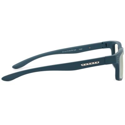 GUNNAR kancelářske/herní brýle  CRUZ KIDS SMALL (4-8) TEAL čirá skla BLF 35 NATURAL focus