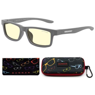 GUNNAR kancelářske/herní brýle  CRUZ KIDS SMALL (4-8) GREY jantarová skla BLF 65 NATURAL focus