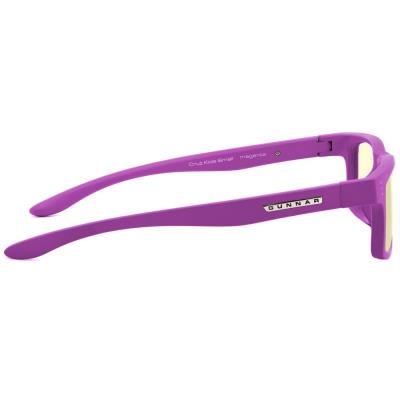 GUNNAR kancelářske/herní brýle  CRUZ KIDS SMALL (4-8) MAGENTA jantarová skla BLF 65 NATURAL focus