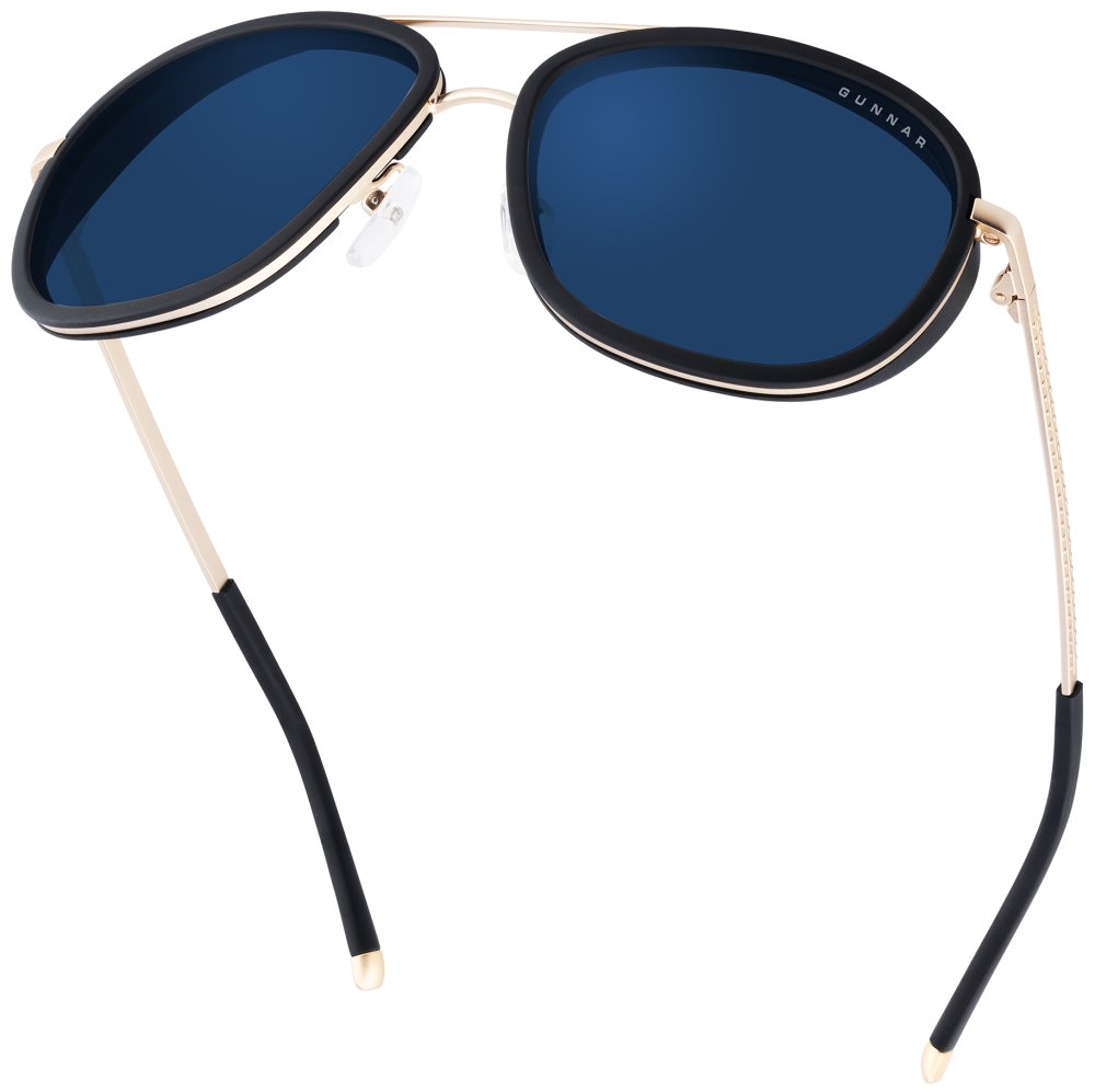 GUNNAR kancelářske/herní brýle  DUME GOLD sluneční skla BLF 90 NATURAL focus