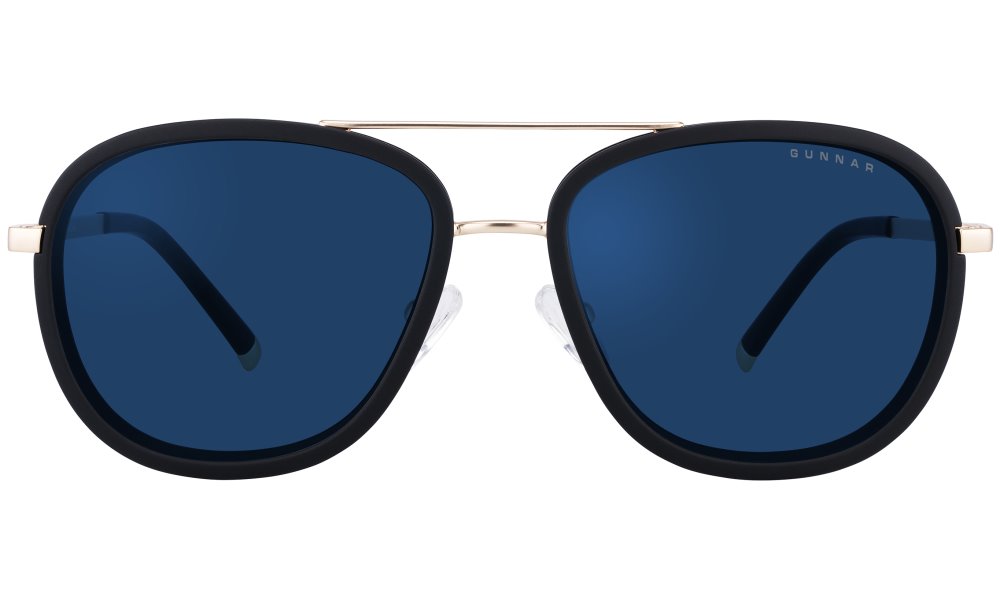 GUNNAR kancelářske/herní brýle  DUME GOLD sluneční skla BLF 90 NATURAL focus