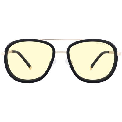 GUNNAR kancelářske/herní brýle  DUME GOLD jantarová skla BLF 65 GUNNAR focus