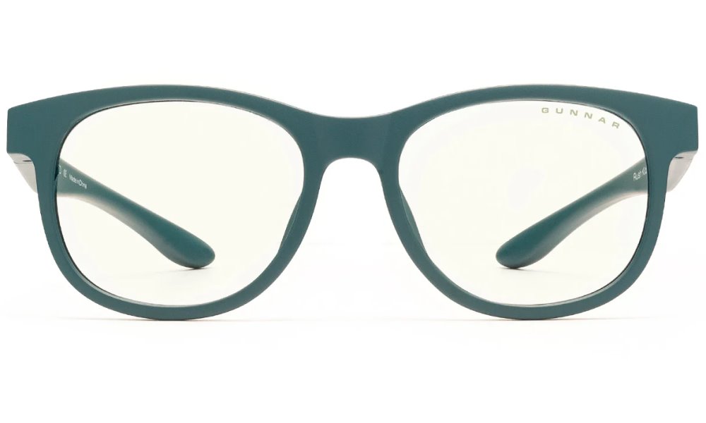 GUNNAR kancelářske/herní brýle  RUSH KIDS SMALL (4-8) TEAL čirá skla BLF 35 NATURAL focus