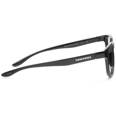 GUNNAR kancelářske/herní brýle  RUSH KIDS LARGE (8-12) ONYX čirá skla BLF 35 NATURAL focus