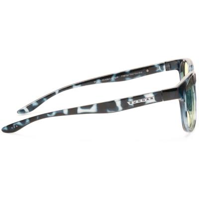 GUNNAR kancelářske/herní brýle  RUSH KIDS LARGE (8-12) NAVY TORTOISE jantarová skla BLF 65 NATURAL focus