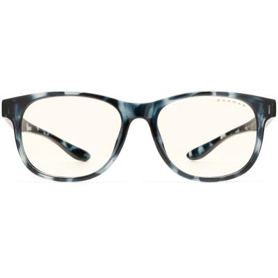 GUNNAR kancelářske/herní brýle  RUSH KIDS LARGE (8-12) NAVY TORTOISE čirá skla BLF 35 NATURAL focus