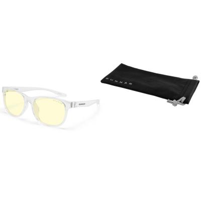GUNNAR kancelářske/herní brýle  RUSH KIDS LARGE (8-12) CRYSTAL jantarová skla BLF 65 NATURAL focus