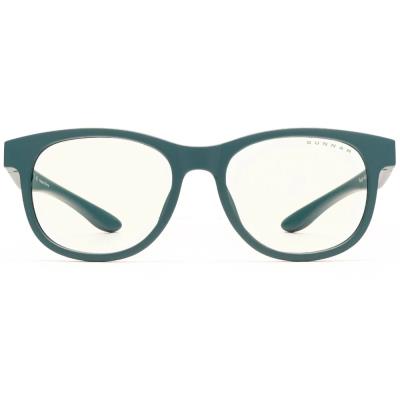 GUNNAR kancelářske/herní brýle  RUSH KIDS SMALL (4-8) TEAL čirá skla BLF 35 NATURAL focus