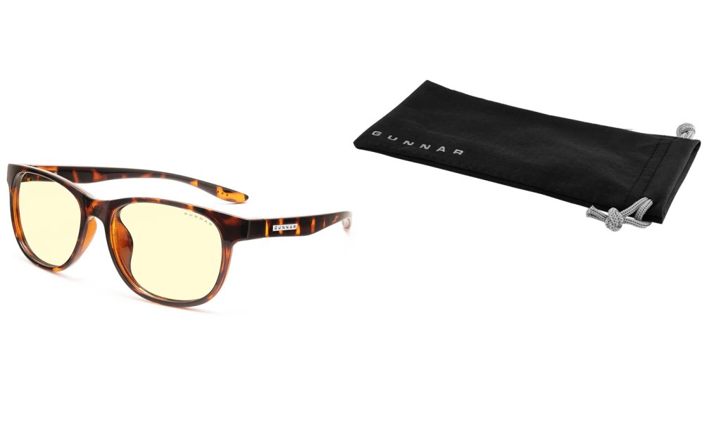 GUNNAR kancelářske/herní brýle  RUSH TORTOISE jantarová skla BLF 65 NATURAL focus