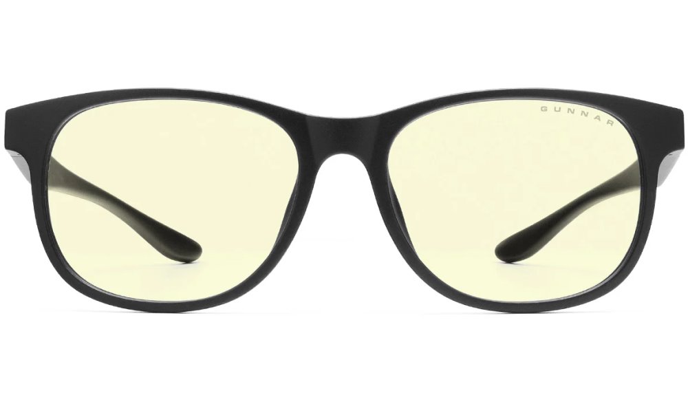 GUNNAR kancelářske/herní brýle  RUSH ONYX jantarová skla BLF 65 NATURAL focus