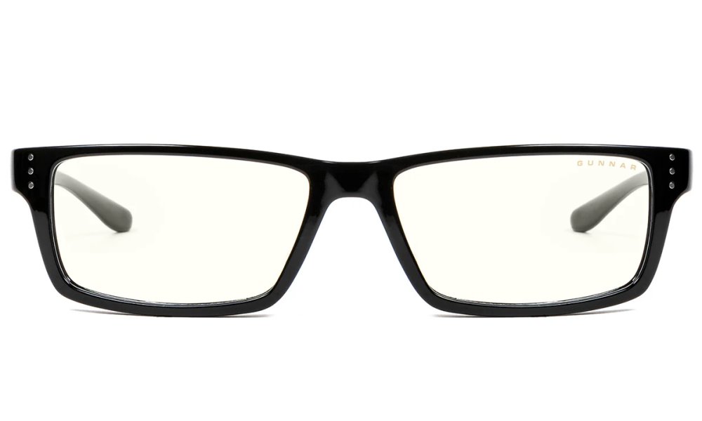 GUNNAR kancelářske/herní brýle  RIOT ONYX čirá skla BLF 35 GUNNAR focus