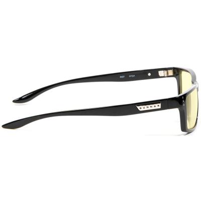 GUNNAR kancelářske/herní brýle  RIOT ONYX jantarová skla BLF 65 GUNNAR focus