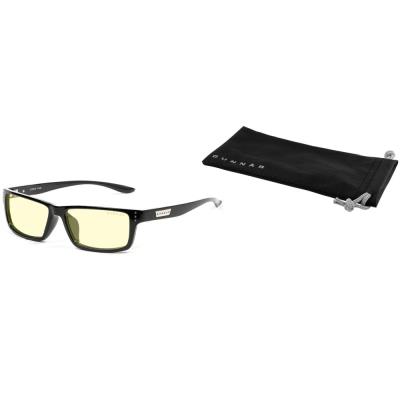 GUNNAR kancelářske/herní brýle  RIOT ONYX jantarová skla BLF 65 GUNNAR focus