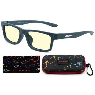 GUNNAR kancelářske/herní brýle  CRUZ KIDS SMALL (4-8) TEAL jantarová skla BLF 65 NATURAL focus