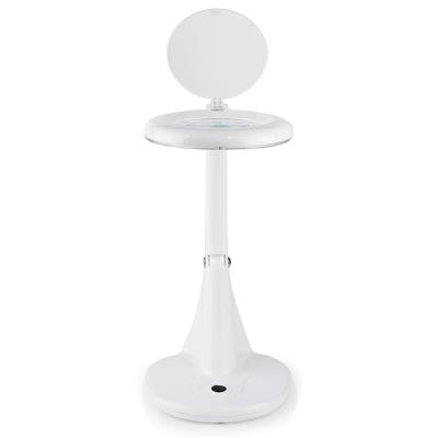 POŠKOZENÝ OBAL - NEDIS zvětšovací stolní LED lampa/ čočka 3 + 12 dioptrií/ spotřeba 6,5 W/ teplota 6500 K/ světelný tok 585 lm...