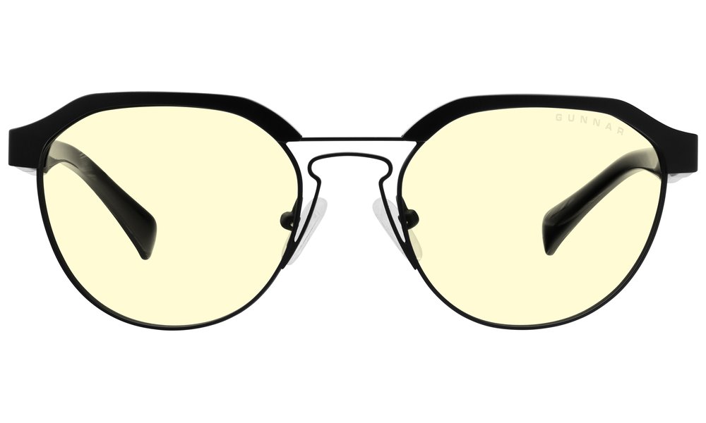 GUNNAR kancelářske/herní brýle  CAMPBELL ONYX jantarová skla BLF 65 GUNNAR focus