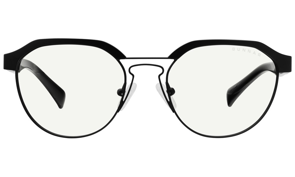 GUNNAR kancelářske/herní brýle  CAMPBELL ONYX čirá skla-PRO BLF 35 GUNNAR focus