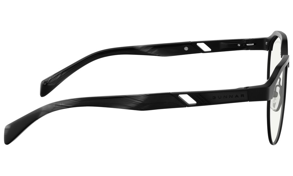 GUNNAR kancelářske/herní brýle  CAMPBELL ONYX čirá skla-PRO BLF 35 GUNNAR focus