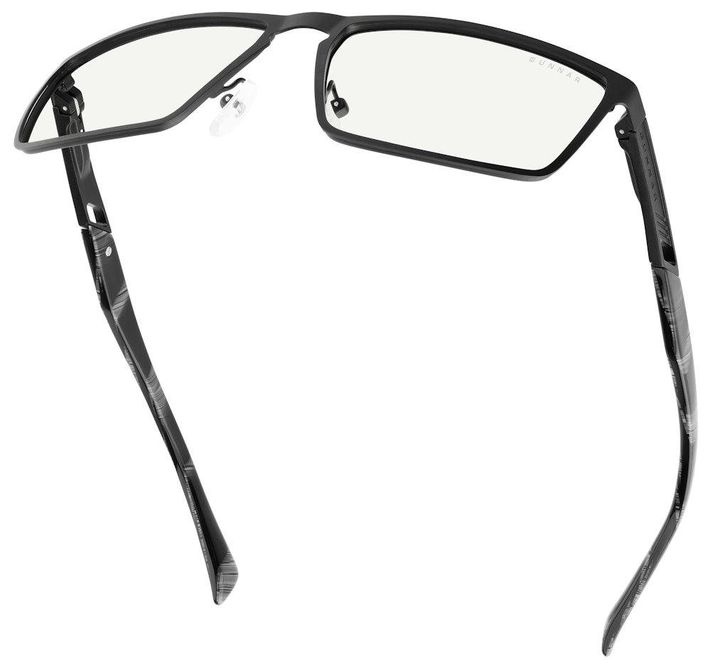 GUNNAR kancelářske/herní brýle  FREMONT ONYX čirá skla-PRO BLF 35 GUNNAR focus