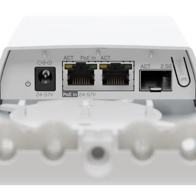 MikroTik FTC21 media convertor 2,5 Gbps SFP, 2x GbE, SwOS Lite