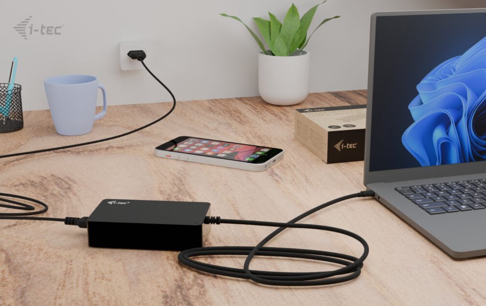 i-tec univerzální nabíječka USB-C Power Delivery 3.1, 140 W