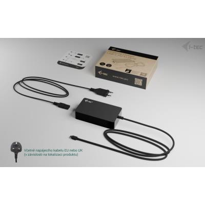 i-tec univerzální nabíječka USB-C Power Delivery 3.1, 140 W