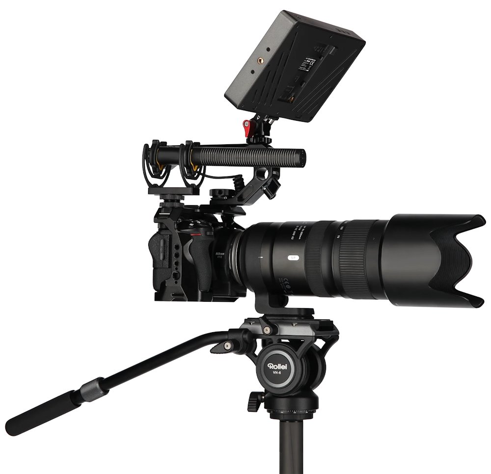 Rollei VH-6/ video hlava na stativ 10kg