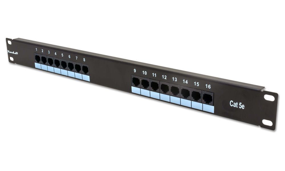 XtendLan Patch panel 19", 50 portů, Cat3, 1U