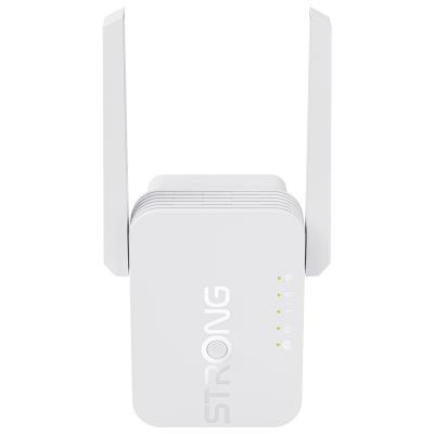 STRONG univerzální opakovač 300S/ Wi-Fi standard 802.11b/g/n/ 300 Mbit/s/ 2,4GHz/ 1x LAN/ bílý