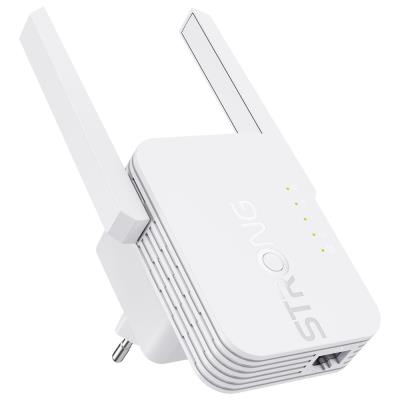 STRONG univerzální opakovač 300S/ Wi-Fi standard 802.11b/g/n/ 300 Mbit/s/ 2,4GHz/ 1x LAN/ bílý