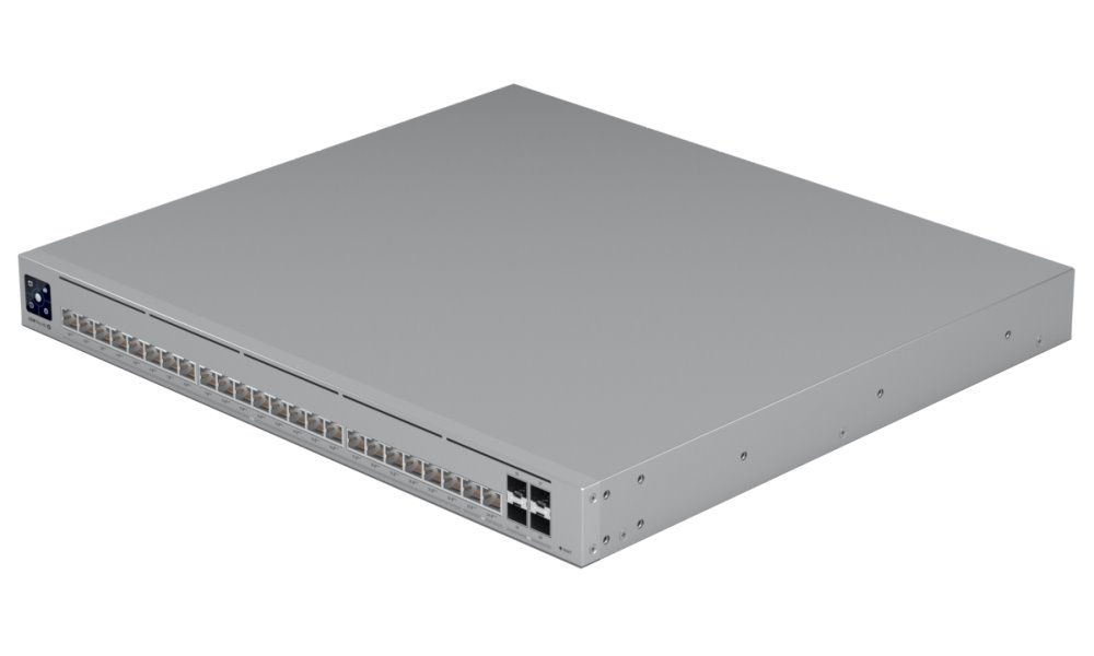 Ubiquiti UniFi Switch Pro HD 24 PoE - 22x 2.5GbE, 2x 10GbE, 4x SFP+, Etherlighting, PoE++ (PoE budget 600W)
