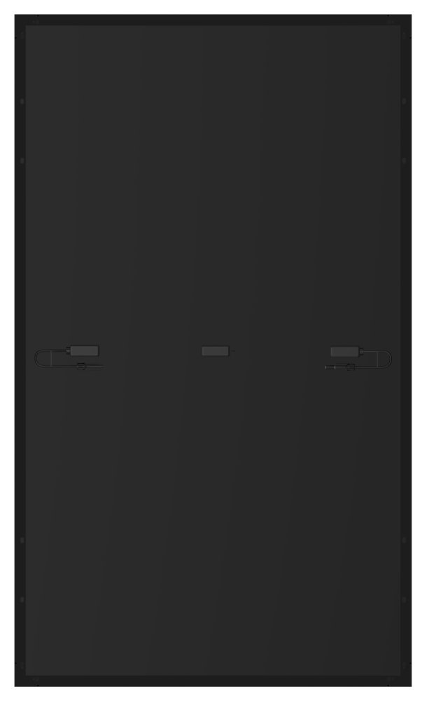 ELERIX ESM-600T solární panel celočerný, TOPCon N type, Mono, Half Cut 600Wp, 144 článků