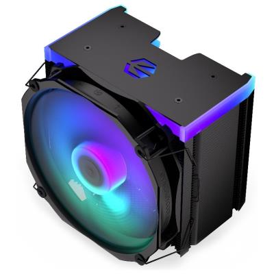 Endorfy chladič CPU Fortis 5 Black ARGB / 140mm fan/ 6 heatpipes / PWM / nanoreset controller / pro Intel i AMD / černý