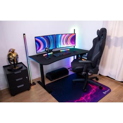 AROZZI herní stůl ARENA MEDIUM Pure Black/ černý/ šíře 140 cm