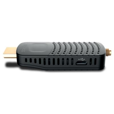 STRONG DVB-T/T2 tuner HDMI stick SRT 84/ Full HD/ H.265/HEVC/ externí anténa/ EPG/ PVR/ HDMI/ USB/ micro USB/ IR/ černý