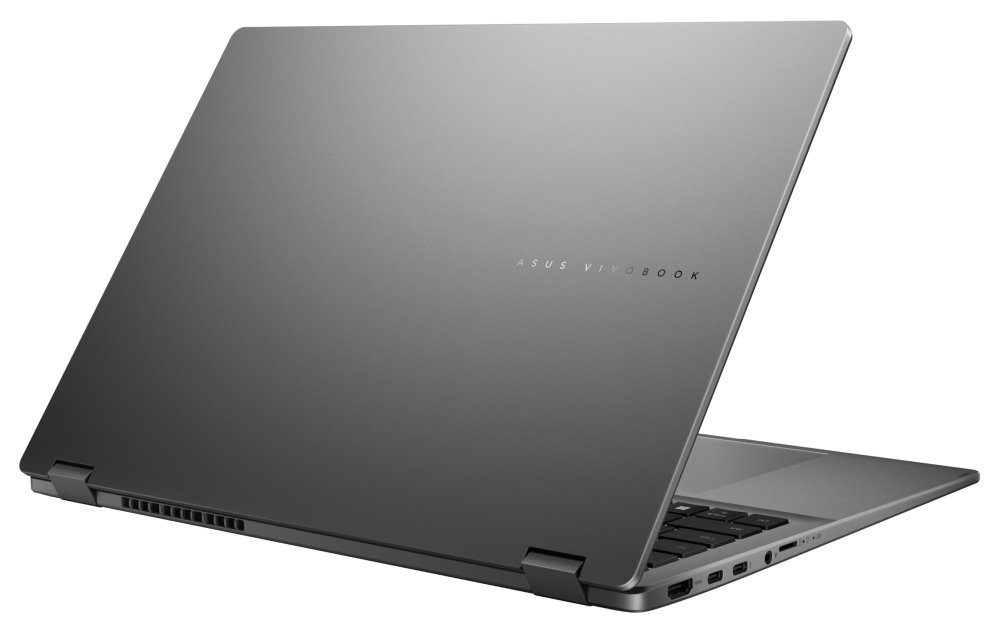 ASUS Vivobook Flip/ CORE ULTRA 7 256V/ 16GB/ 1TB SSD/ Intel® Graphics/ 16"WQXGA+,120HZ/ W11P/ šedý