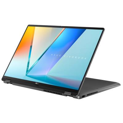 ASUS Vivobook Flip/ CORE ULTRA 7 256V/ 16GB/ 1TB SSD/ Intel® Graphics/ 16"WQXGA+,120HZ/ W11P/ šedý