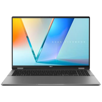ASUS Vivobook Flip/ CORE ULTRA 7 256V/ 16GB/ 1TB SSD/ Intel® Graphics/ 16"WQXGA+,120HZ/ W11P/ šedý