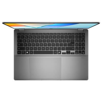 ASUS Vivobook Flip/ CORE ULTRA 7 256V/ 16GB/ 1TB SSD/ Intel® Graphics/ 16"WQXGA+,120HZ/ W11H/ šedý