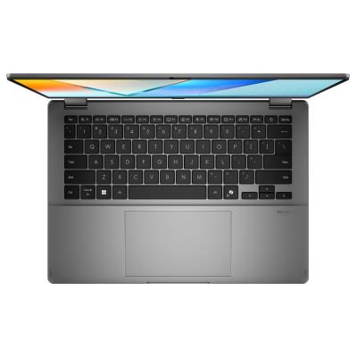 ASUS Vivobook Flip/ CORE ULTRA 7 258V/ 32GB/ 1TB SSD/ Intel® Graphics/ 14"WUXGA,touch/ W11P/ šedý